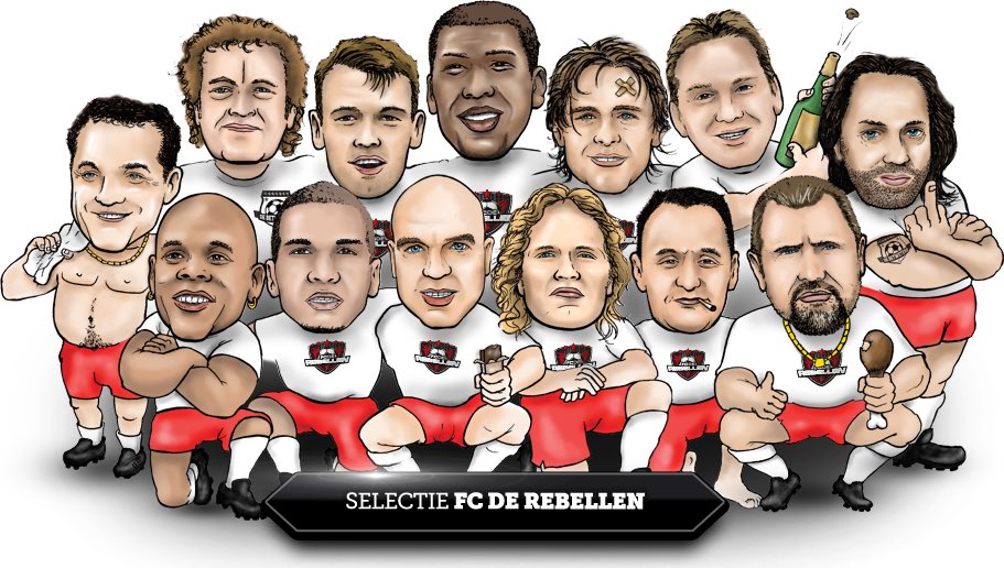 (Ex-)gedetineerden krijgen woensdagavond certificaat na 'rebelse' stage bij <a href="/FCdeRebellen/">FCdeRebellen</a> roderjournaal.nl/nieuws/46128/f…