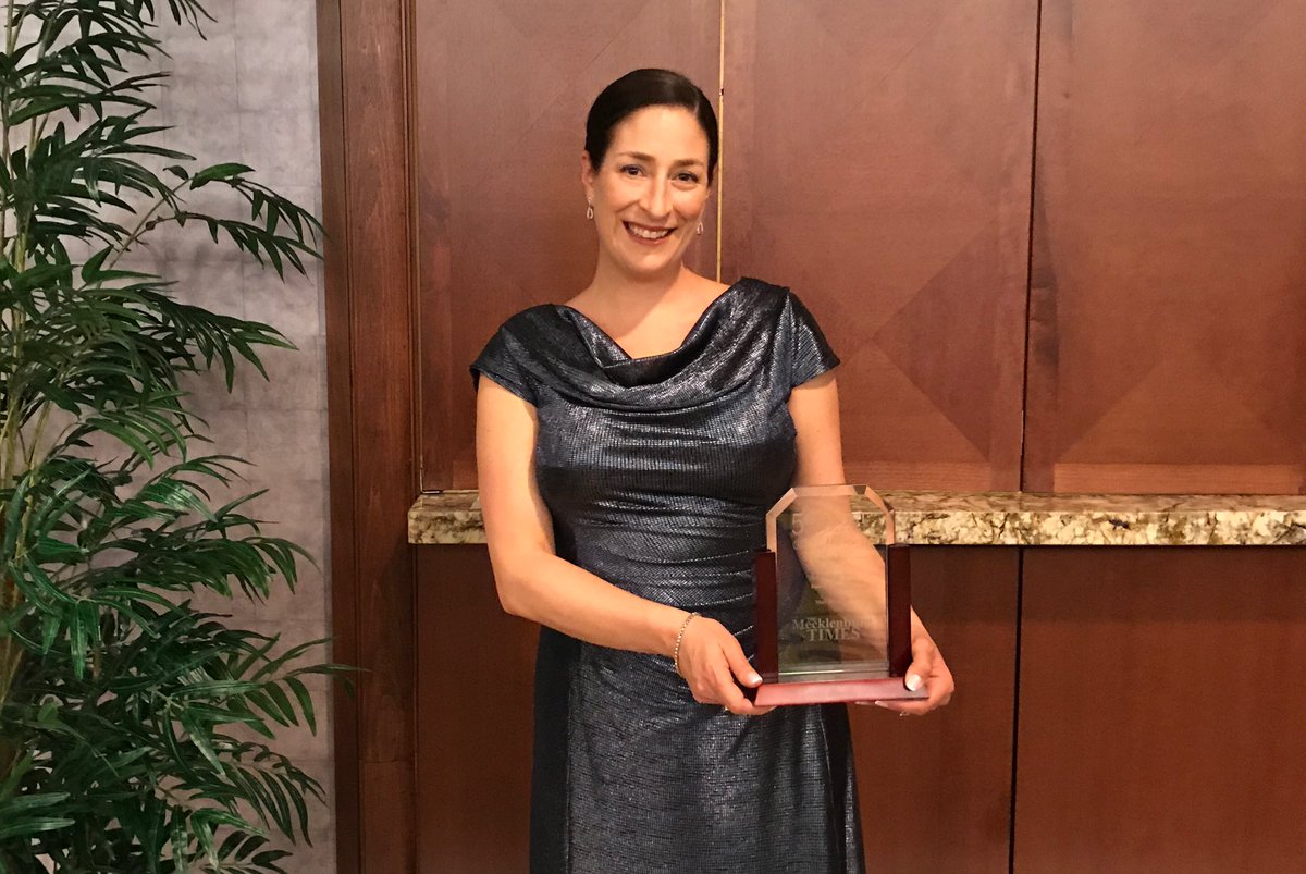 AlexLiftman's tweet photo. Congrats @lshpritz, one of Charlotte’s 50 Most Influential Women. So proud and honored to have you as colleague and friend! #50MIW https://t.co/fkVTLA3ivX