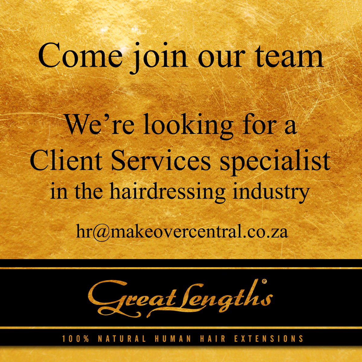 greatlengthsza's tweet photo. Please share with any awesome hairdressing folk looking for a new challenge :-) https://t.co/GMZUvnin1D