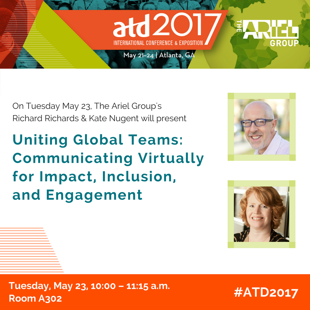 KateBNugent's tweet photo. Excited to present with @RRichardsUK today! #ATD2017 https://t.co/JI1U1R2WKX