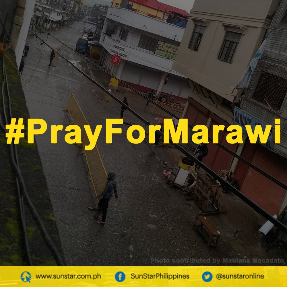 sunstaronline's tweet photo. Read the Marawi City clash updates here | https://t.co/6uMI4OQeRK #PrayForMarawi https://t.co/3PDC7X8lmB
