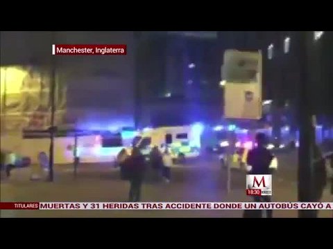 Terror en Manchester, 19 muertos, 50 heridos VIDEO: MILENIO ow.ly/QOlc30bXmIr