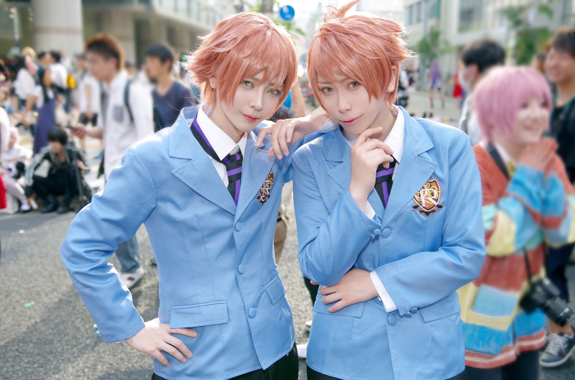 常陸院光 コスプレ ウィッグ 桜蘭高校ホスト部 常陸院光 ウィッグ コスプレ（H/D] 桜蘭高校