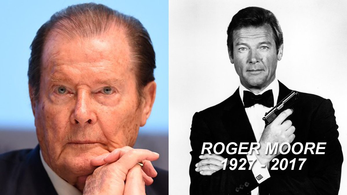 #BREAKING Roger Moore, best known for playing British agent James Bond, has died at 89 bit.ly/2rMwv7R https://t.co/96ofaGl8An
