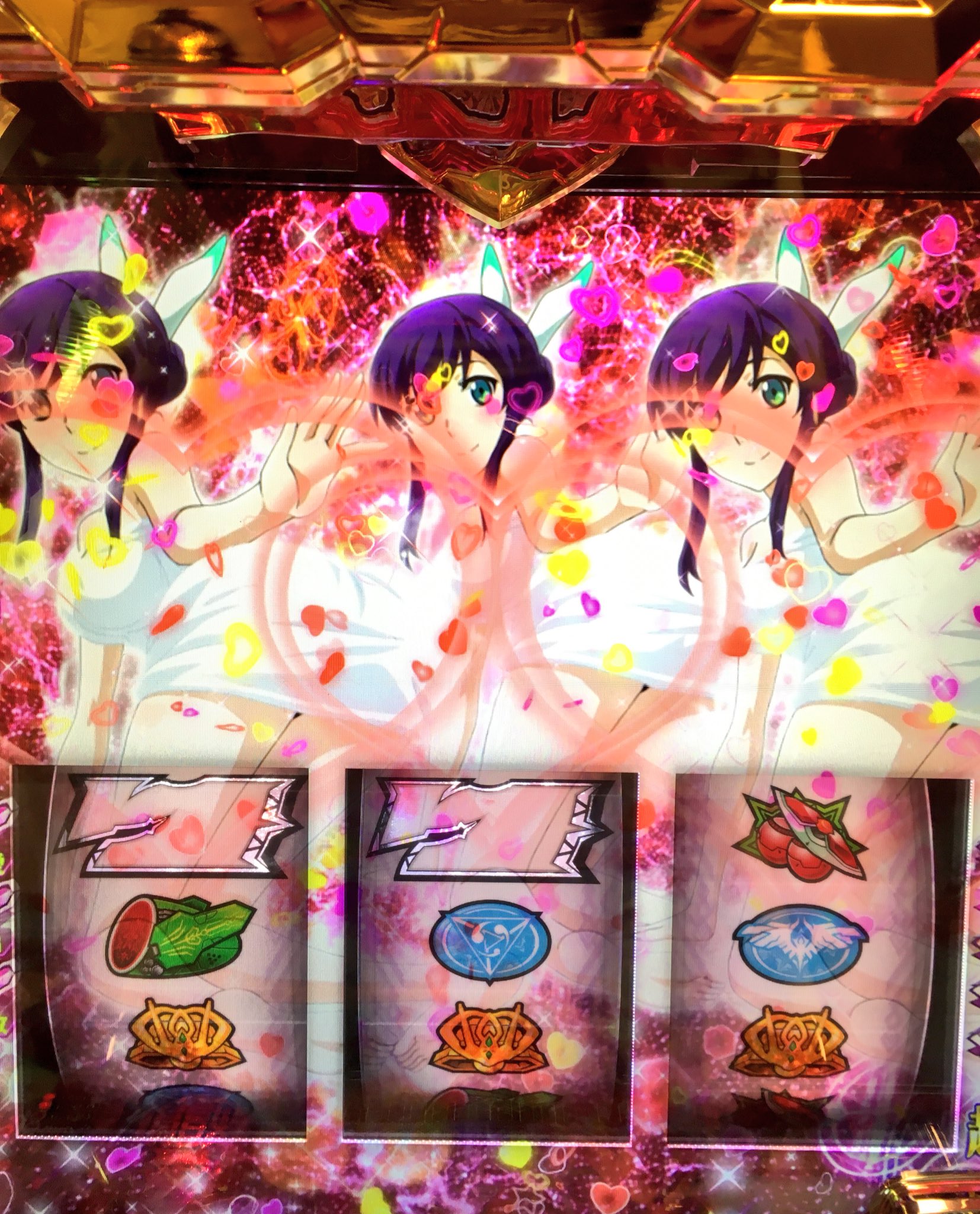 よっしー アクエリオンevol Art中の気持ちいい メインart中に約1 11のstを目指すわけですが このstがたまらなく楽しい ベル等を引いて延命しつつ キャラが揃えば疑似ボ 揃った瞬間の気持ちよさ クセになりそう 気持ちいいプロジェクト パチスロ