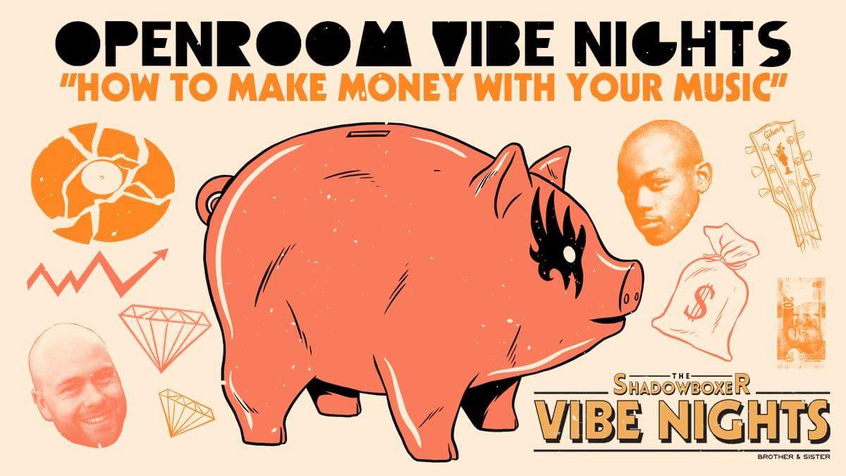 Join us for #VibeNights at @shadowboxerjhb tonight from 19:00. facebook.com/events/3771991… We're talking how to make $$$ with your music!