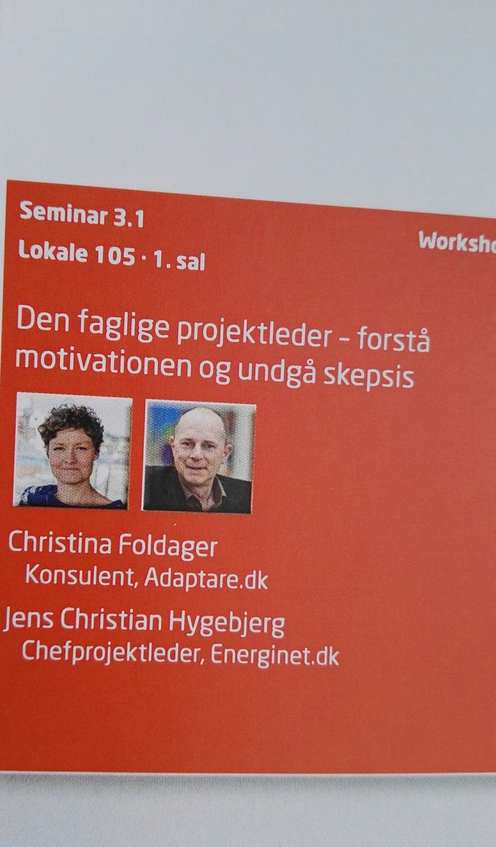 birgit_poulsen's tweet photo. Hvordan motiveres den faglige projektleder? #symposietprojektledelse https://t.co/nn7n6ZXZTP