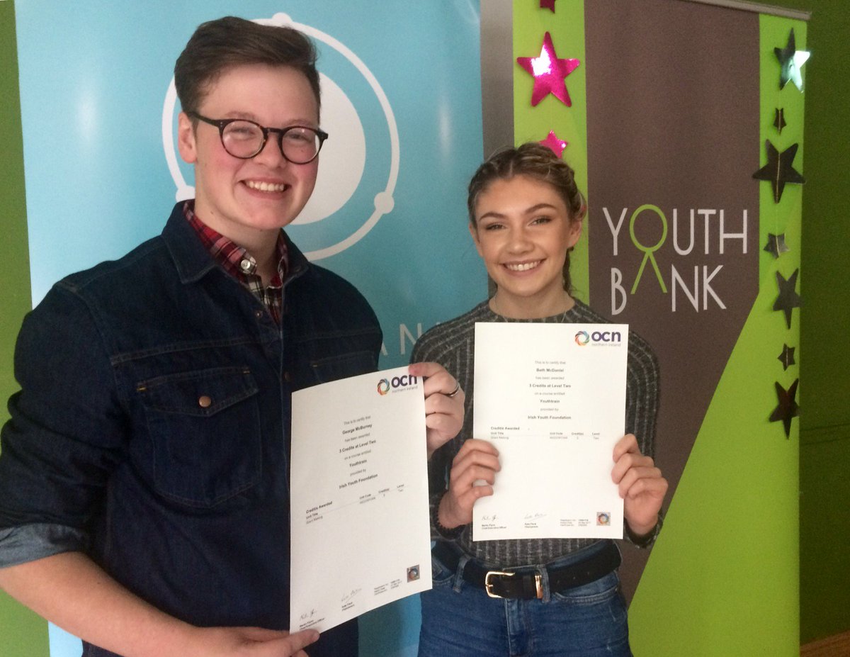 YouthBankIRE's tweet photo. Congrats to all the young people from @Banbridge_YB #youthbank on receiving their certs in #grantmaking from @ocnni #givingback and learning https://t.co/kQkyZxq27E