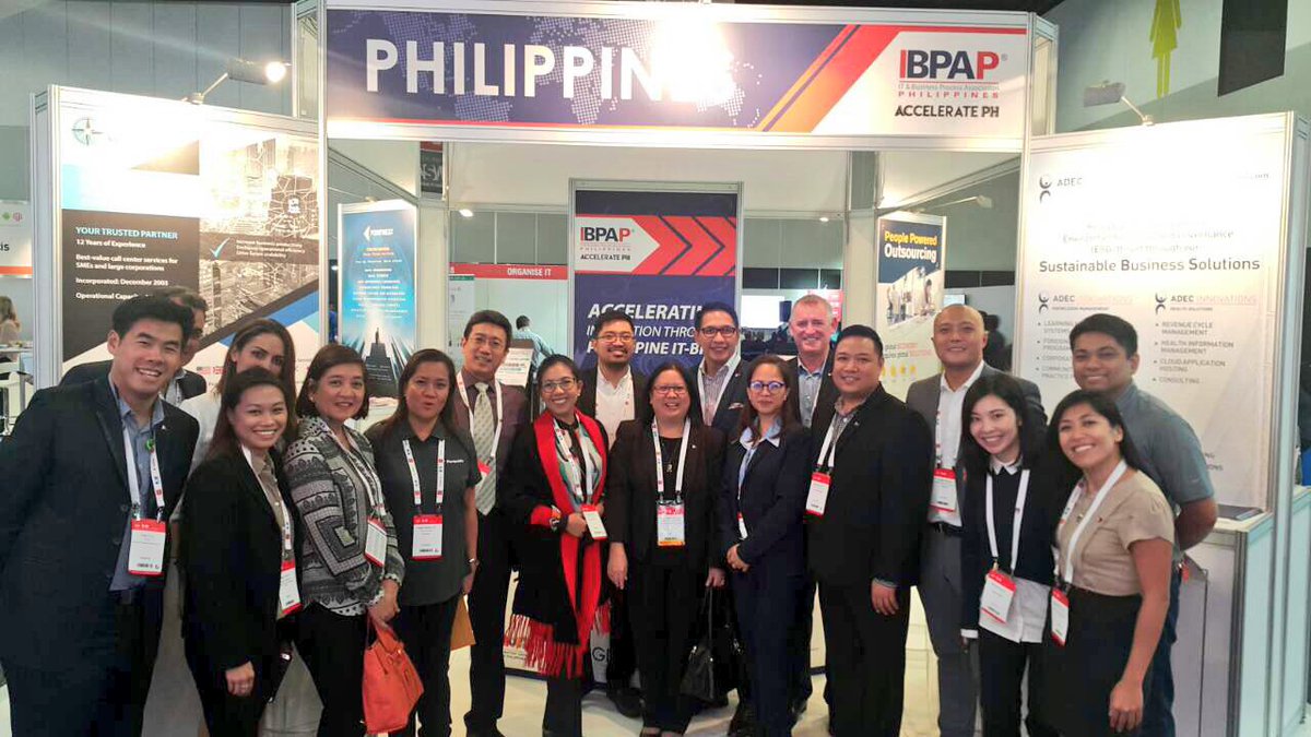 #PLDTEnterprise joins @CeBITAus! Included in photo are PLDT APAC Enterprise Regional Head Jeff Mendoza and PH ConGen Anne Jalando-on Louis