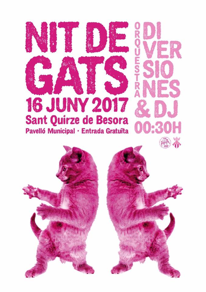 BisauraJove's tweet photo. NIT DE GATS
16 de juny a les 00:30h
Pavelló de St. Quirze de Besora
Diversiones+DJ
Som-hi! https://t.co/VAirVCwha6