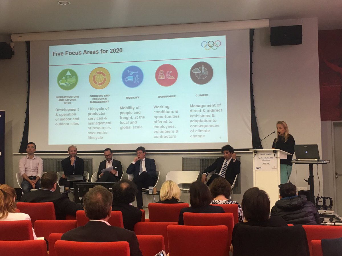 Interesting IOC presentation on sustainability #sandsi2017. Support and stakeholder management are key