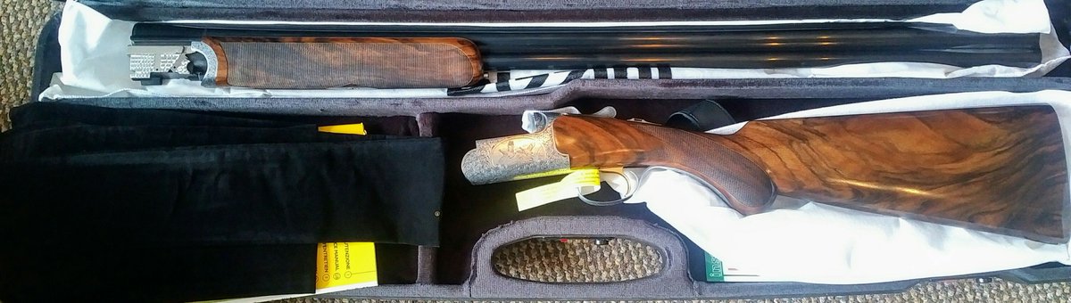 HortonGuns's tweet photo. The latest batch of @rizzini_uk bespoke shotguns. 2nd delivery this month! We have 6 #gunfit days in the next month, book now to order yours https://t.co/IqGHzIfurE