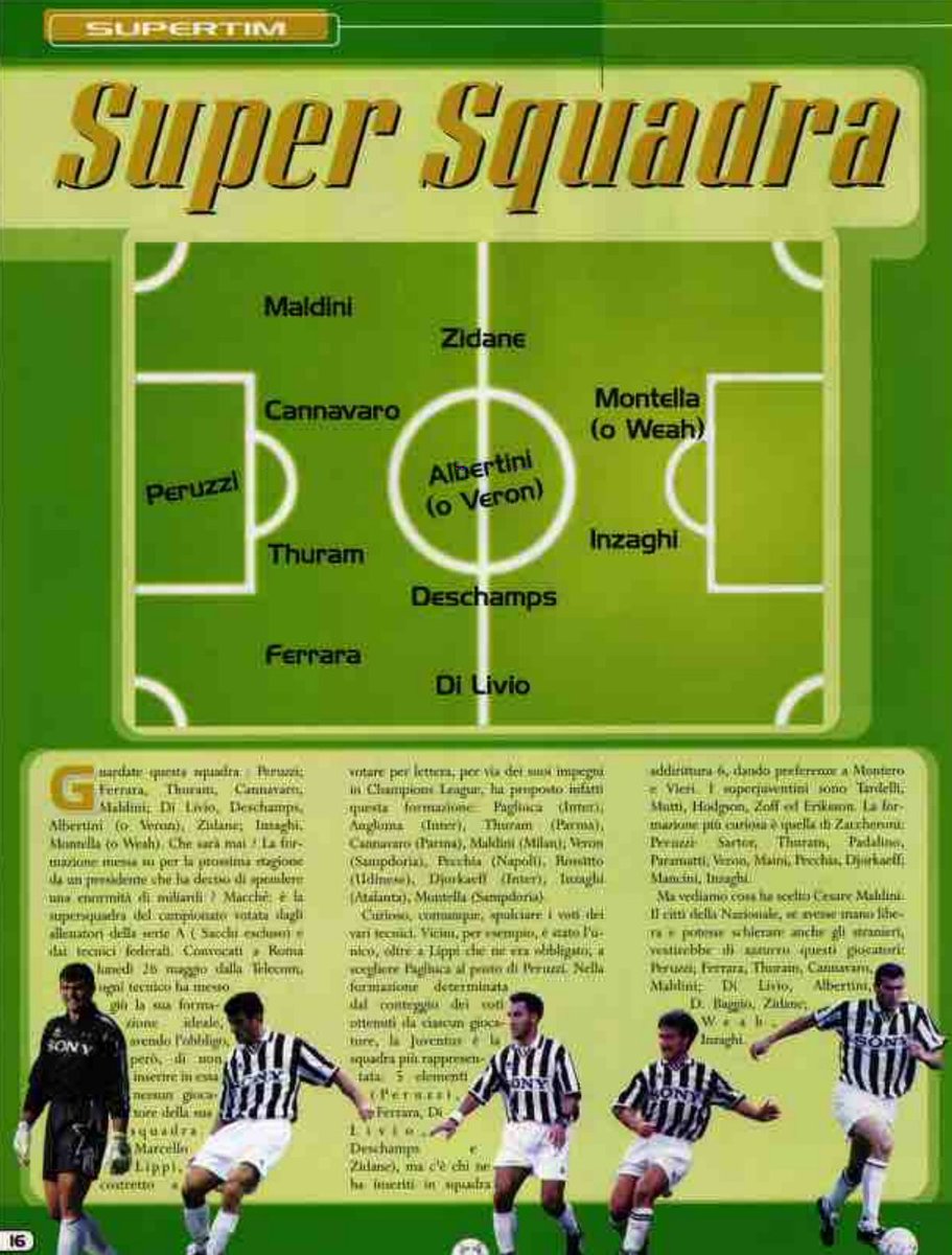 juventusfc's tweet photo. 1997: #OnThisDay la Juve vince lo Scudetto numero 2️⃣4️⃣! 🇮🇹 https://t.co/y0S3J0GjQn