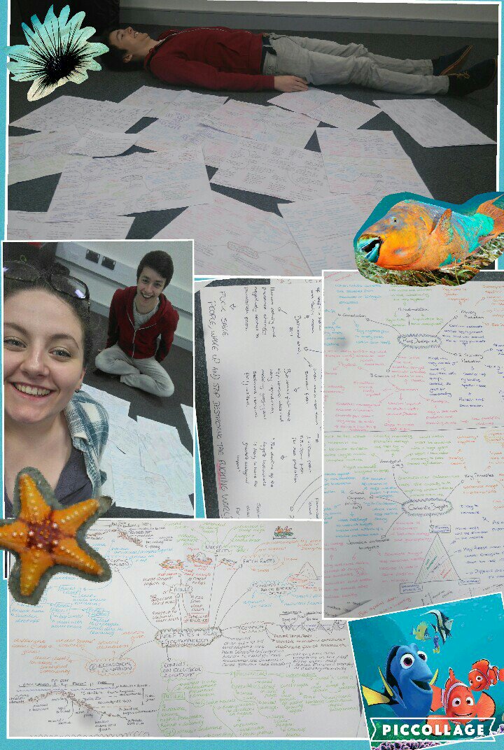 NaylorVictoria's tweet photo. How are the mind maps looking @HK_East ?! #scalebar @LTaylor1995 #procrastinationcollage https://t.co/H5ndZ7dNae