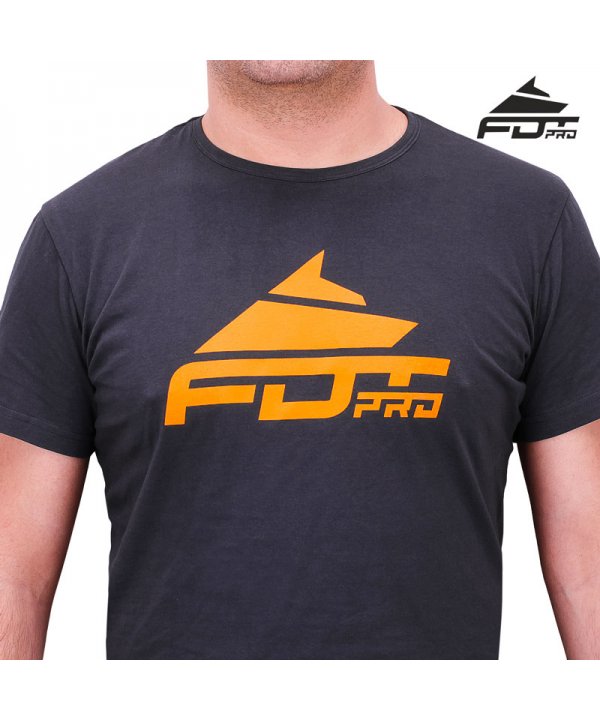 FDT_PRO's tweet image. Cotton T-shirt with Orange FDT Pro Logo available in different sizes  fdt-pro.com/t-shirts/1-t-s…