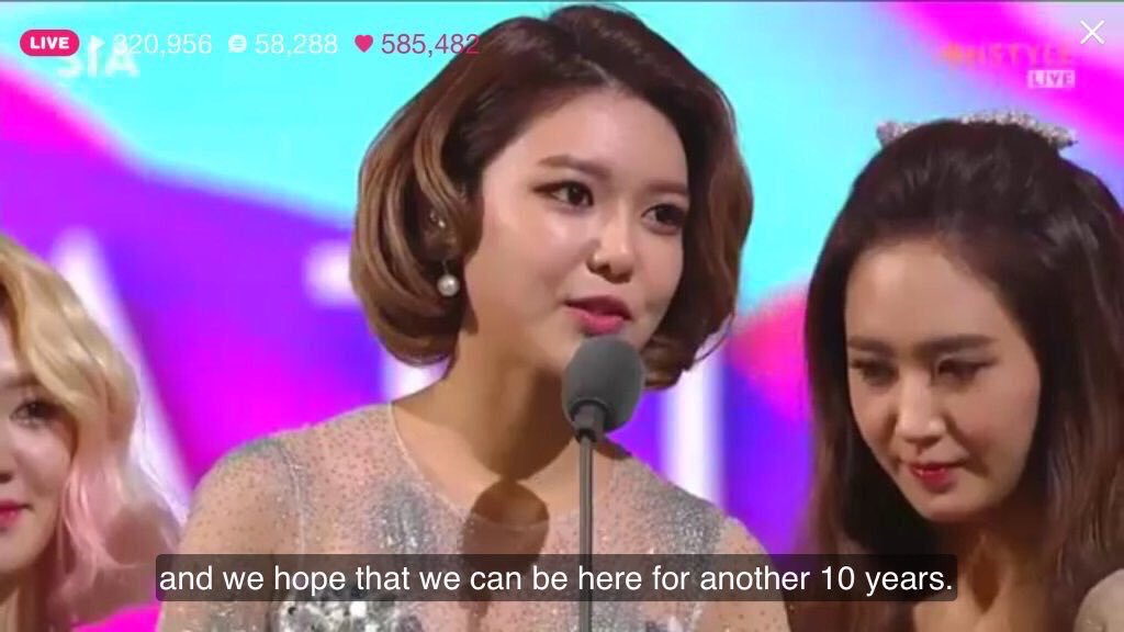 Resultado de imagem para sooyoung we can here another 10 years