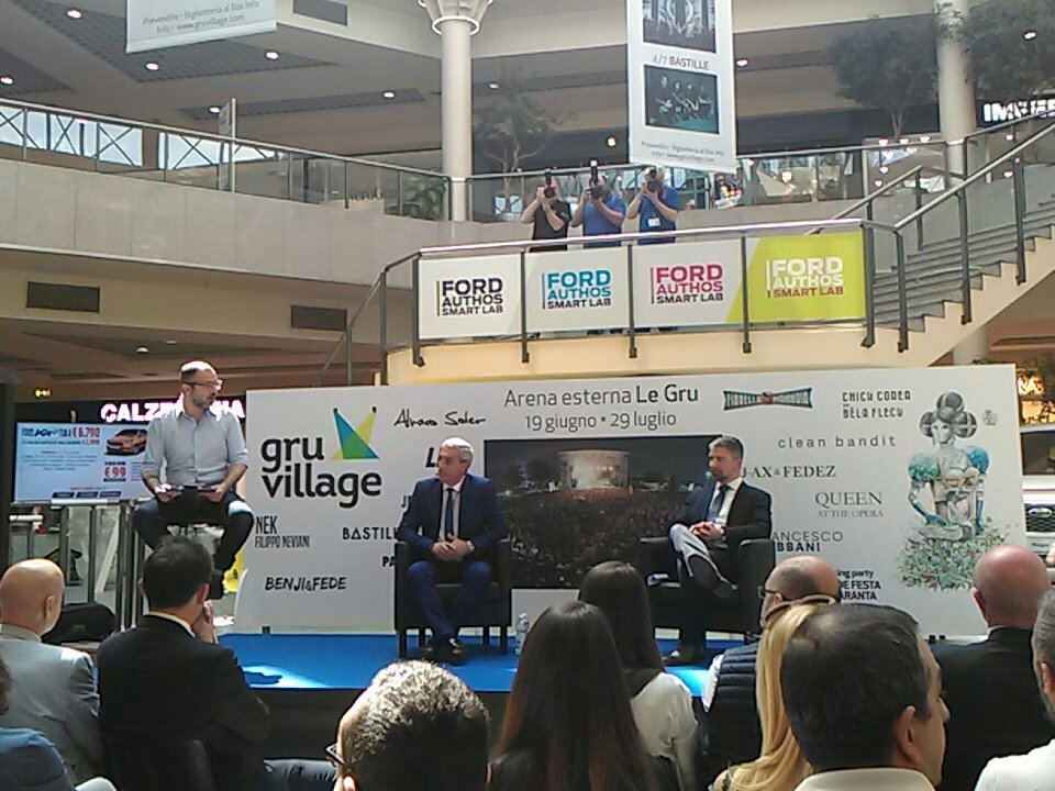 fordauthos's tweet photo. Siamo a @legru per la conferenza stampa che darà inizio al #GruVillage!! #FordAuthosSmartLab Main Partner:un'estate di Successi in arrivo :) https://t.co/mvKqPVPPiW