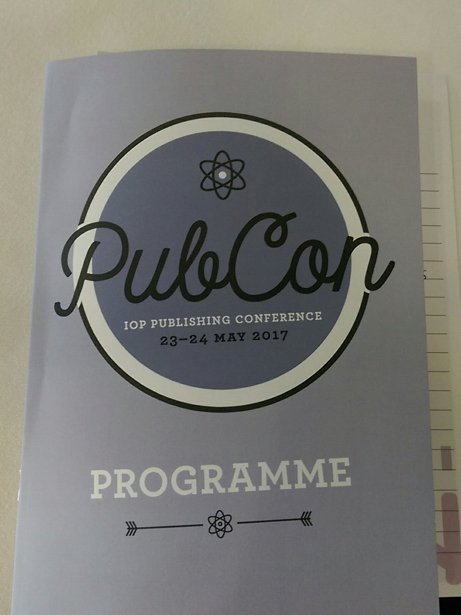 holly_py's tweet photo. Enjoying my first @IOPPublishing #PubCon17 so far. Title is very misleading though, was expecting to spend the day in the pub ... https://t.co/2gMqLHD2BE