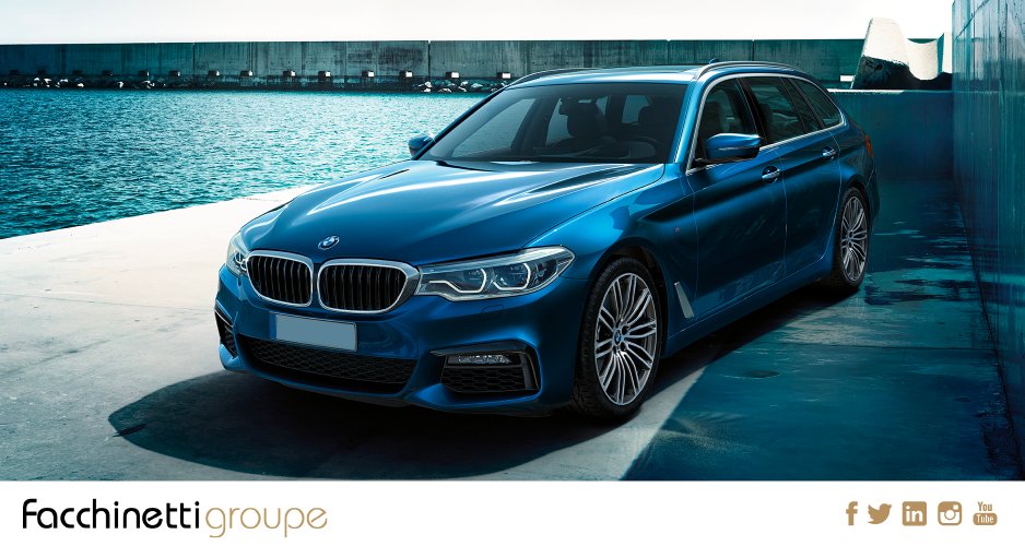 FacchinettiAuto's tweet photo. La nouvelle #BMWSérie5Touring est arrivée dans nos concessions! Venez la découvrir et l'essayer. #Facchinetti #FacchinettiAutomobiles https://t.co/qA1zCqFmPH