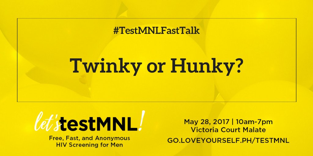 LoveYourselfPh's tweet photo. Twinky or Hunky? #TestMNLFastTalk https://t.co/5qmaj9yCK0 https://t.co/cOftHqX1Ps