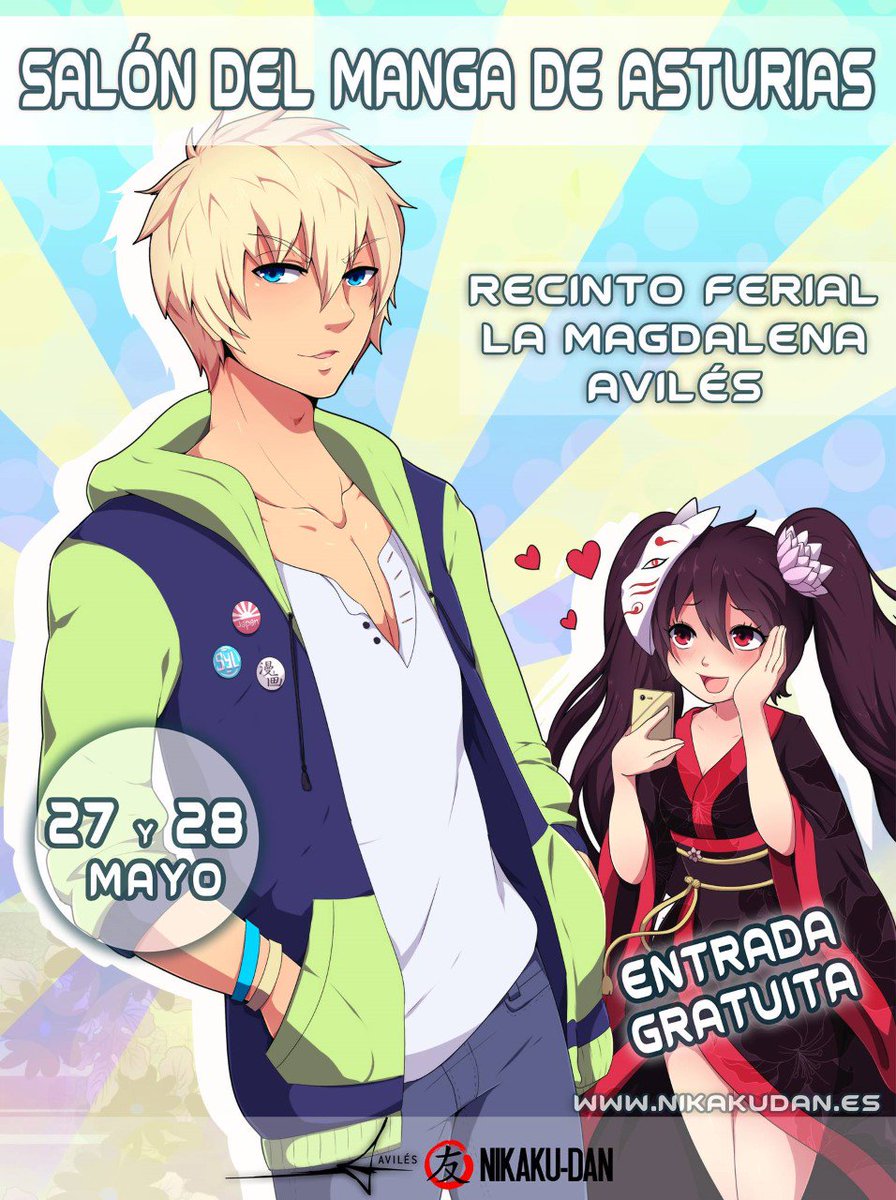 AytoAviles's tweet photo. Avilés acoge el II Salón del Manga de Asturias: Cosplay, videojuegos, charlas sobre cultura japonesa... https://t.co/gPygJZ37eP https://t.co/2AYpg2jF66