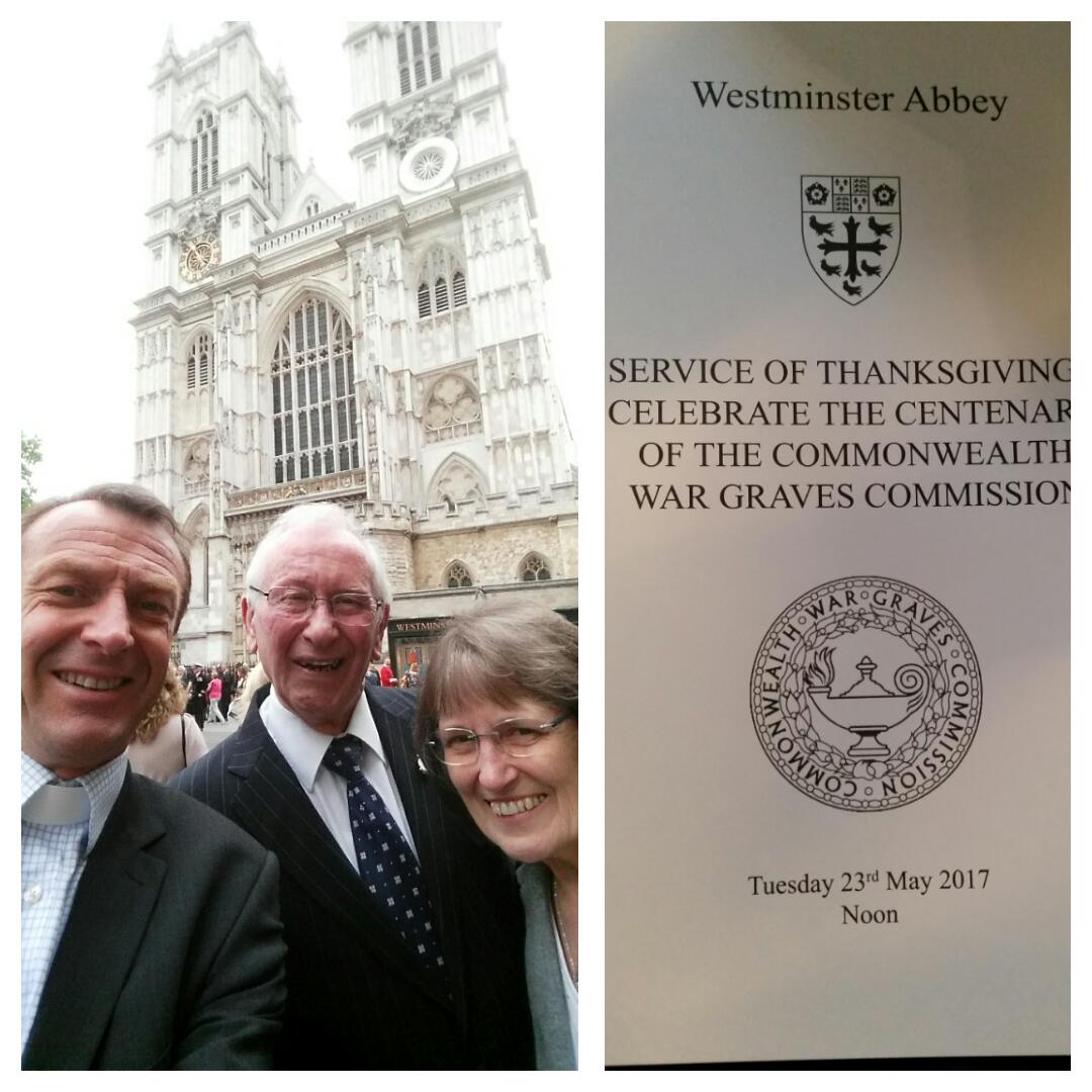 revjonnyblair's tweet photo. At Westminster Abbey for the centenary of the CWGC. Walton-on-Thames treated thousands of New Zealanders injured in World War 1. https://t.co/Q8lb7CKrFl