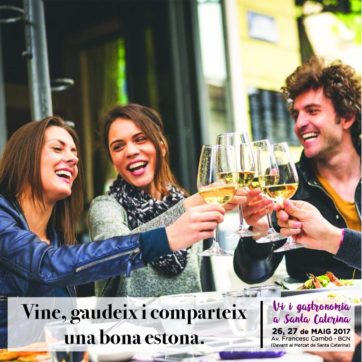 Els 26 i 27 de maig vine al Vi i gastronomia de Santa Caterina! 🍷#market #bcngourmet #viigastronomia2017 #caterinavino #winelovers