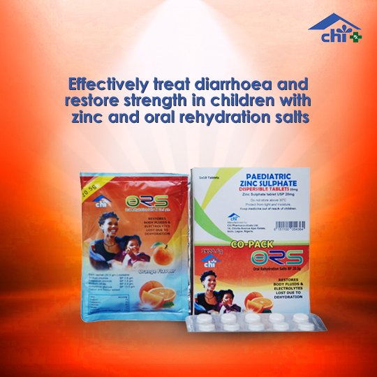chipharma's tweet photo. Use @chipharma's Zinc & ORS for effective management and treatment of Diarrhoea in children. #chipharma https://t.co/sCybZyWqso