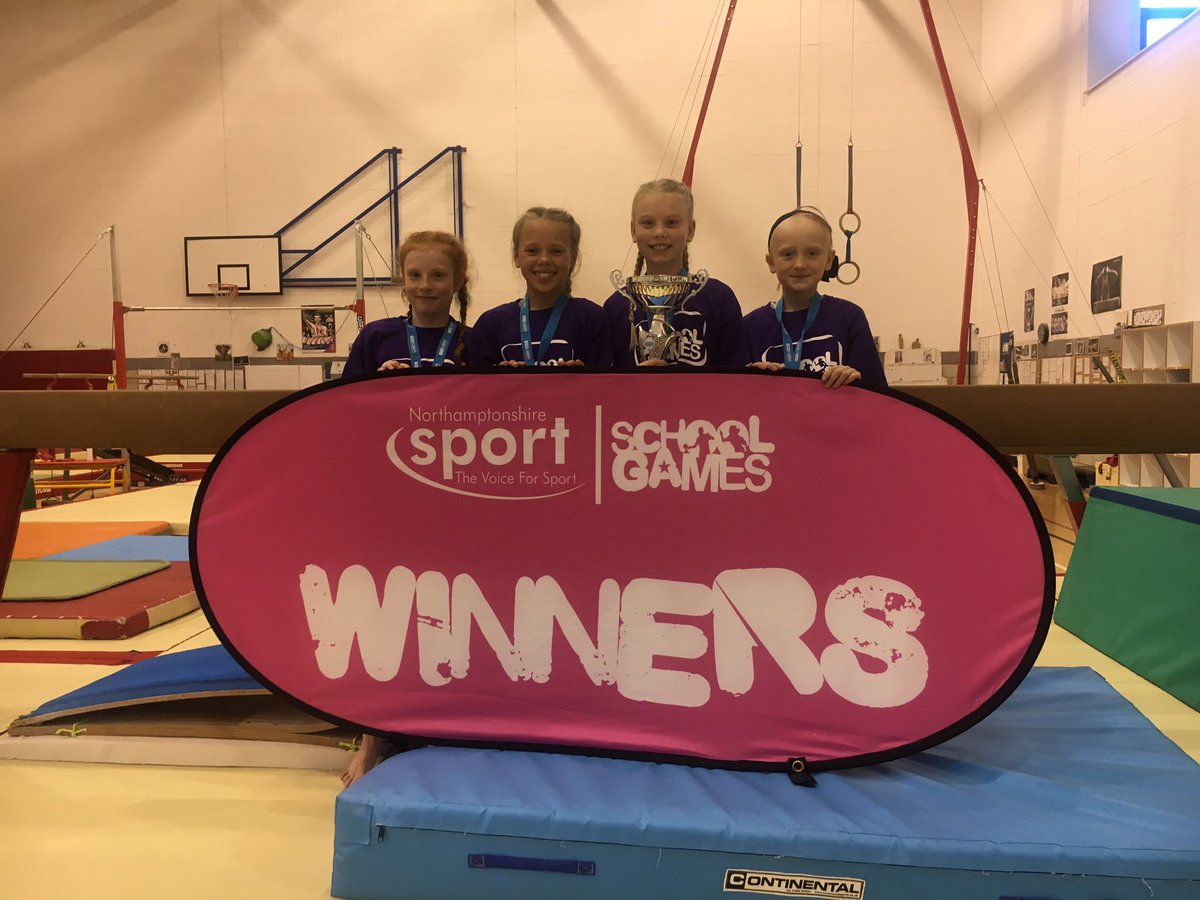 Nsport's tweet photo. Winners of the Year 5&amp;6 School Games Gymnastics is @CCS_UK Well Done 🥇 https://t.co/xvBvoqqkgS