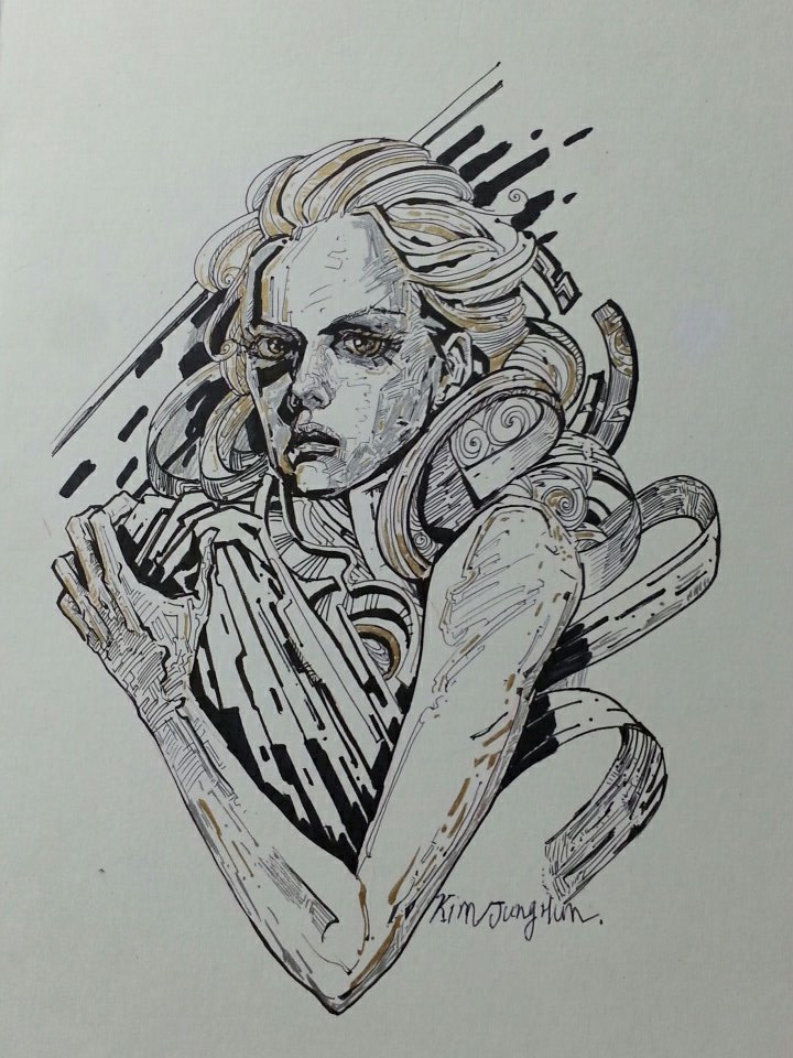 kmcncanistar's tweet photo. 라인 스케치 시범 

#펜화 #pen_sketch #jelly_pen #일러스트 #광명_애니스타 #애니스타 https://t.co/j1c9vAkR4f
