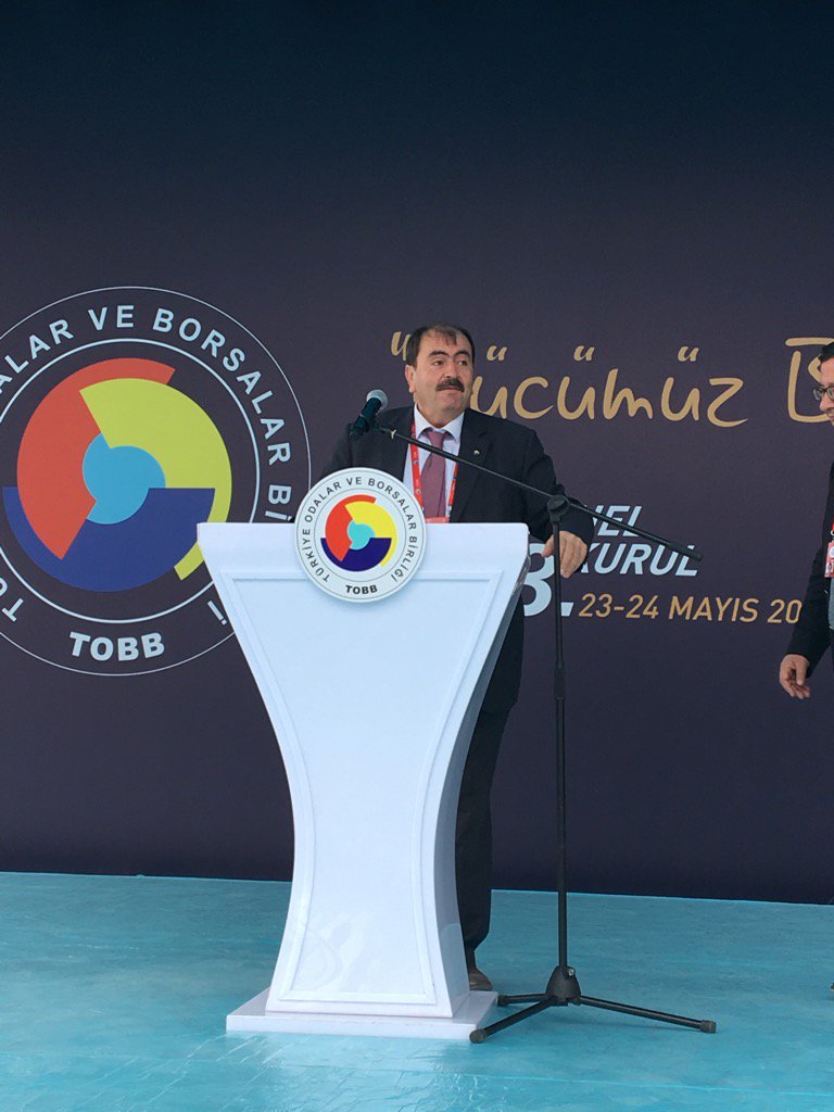 Bucak TSO Başkanı TOBB Genel Kurulunda: "Gücümüz birliğimiz, birliğimiz bereketimiz"