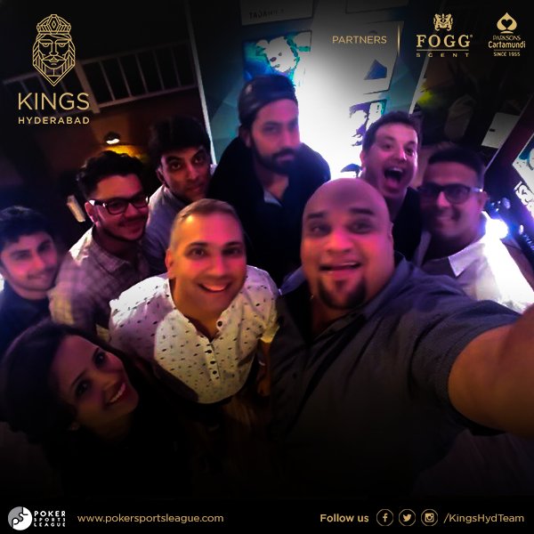 KingsHydTeam's tweet photo. The #Kings are on their way to the 1st Indian Poker league in Goa. They are confident and ready to face anything that comes their way. https://t.co/lVjXEeaAZg