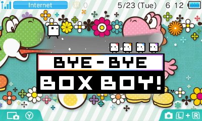 drfcrossing's tweet image. I love the #BoxBoy series! I beat this one! #Whatachallenge! :) #My3DS #3DSTheme #3DS
