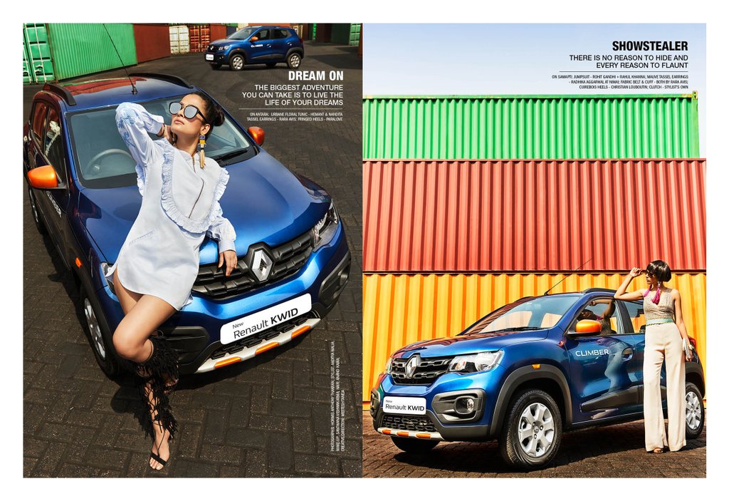 RenaultIndia's tweet photo. Stylish, vivid & colourful are just a few of the words that can describe the Renault #KwidCLIMBER! Do you agree? #LiveForMoreStyle. https://t.co/vUSvNfSPeY