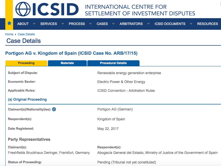 tomkucharz's tweet photo. Alerta: nuevo caso de arbitraje privado contra España del inversor alemán Portigon (ex banco WestLB) investigado por fraude fiscal #STOPISDS https://t.co/zoKcL8ZtzR