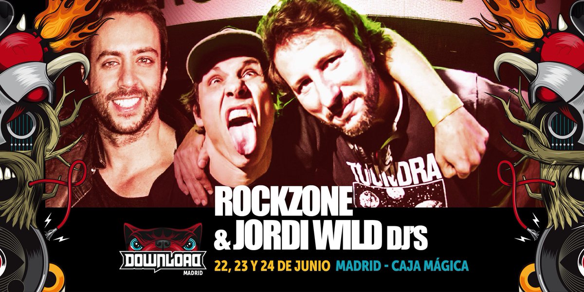 DownloadFestMad's tweet photo. ¡MENOS DE UN MES! 🤘🍻Para cerrar un día lleno de conciertos, no te puedes perder a nuestros DJs... 😎 https://t.co/lnlrg34o24