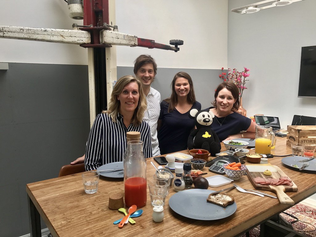 Today <a href="/AholdDelhaize/">Ahold Delhaize News</a> is having lunch at <a href="/mo_mice/">Momice</a>! Now time to get started! #trainingday #EventProfs #eventtech #eventmanagement