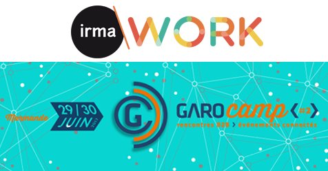 garocamp's tweet photo. Notre partenaire @IrmaworkPro vous donne rdv aux #GAROCAMP Days et notamment au @GaronneStartup 
https://t.co/eKgl0LkONX https://t.co/ZqxrWYATNL