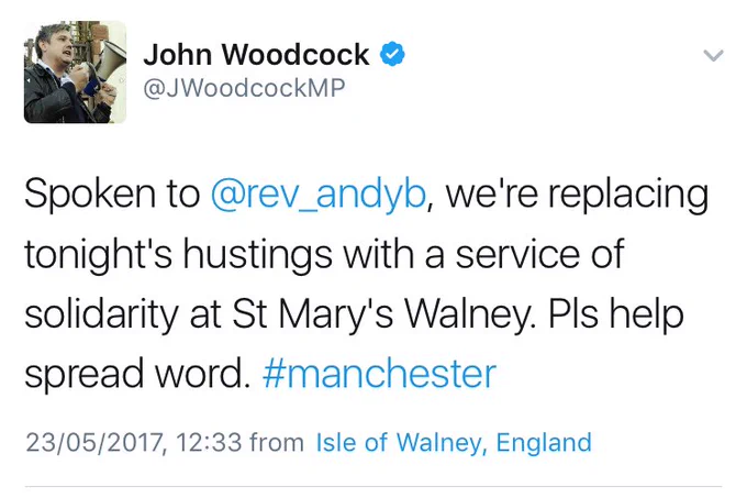 Image from Lord Walney (@LordWalney)