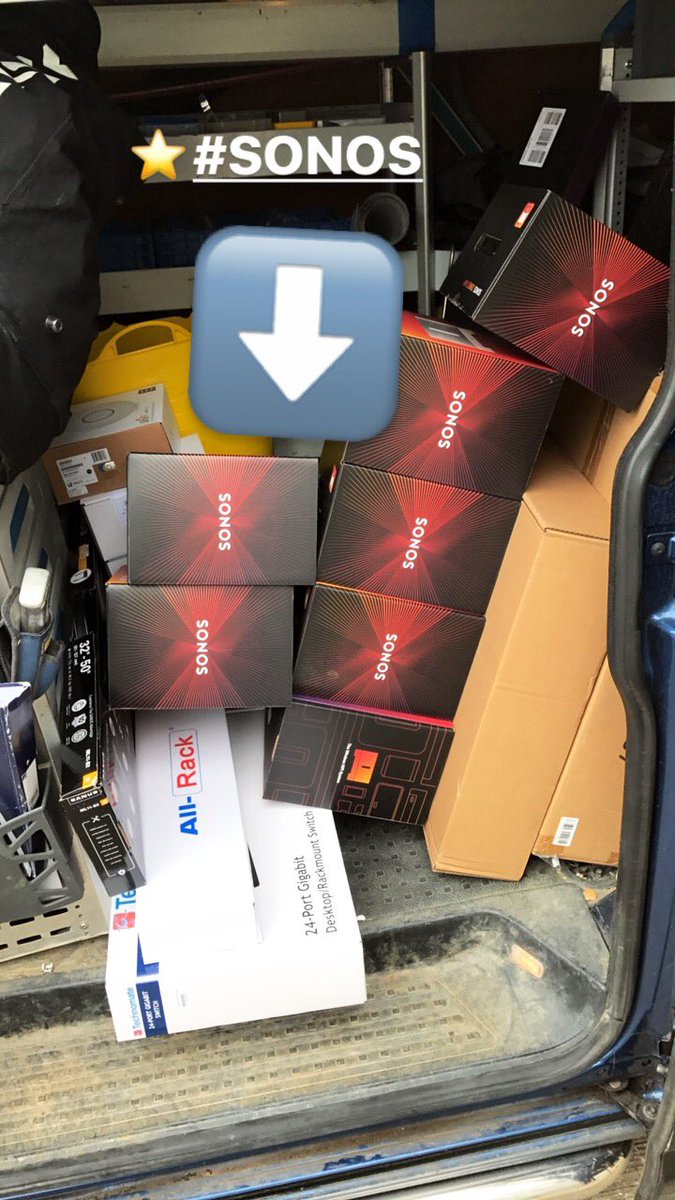 UrbanAutomation's tweet photo. Great service from @Alltrade_Ltd all items IN STOCK!!✅I'll update you on the progress 👊🏼  @Sonos @LiveInstall cheers nick! https://t.co/sqrbI49aGX
