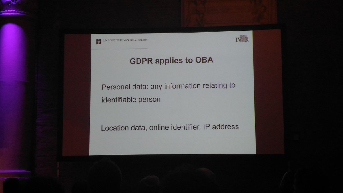 CciliaDiQuinzio's tweet photo. #InteractIAB La #GDPR (General data protection regulation) entre en vigueur en mai 2018, ce qu'il faut en retenir selon @fborgesius : https://t.co/8b8jwDew9Y