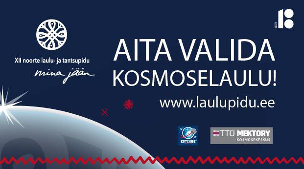 Kas Sinul on kosmoselaul juba valitud?Anna oma hääl ja valime laulu, mis lennutatakse EV100 puhul kosmosesse!bit.ly/2qKCc7T #EV100