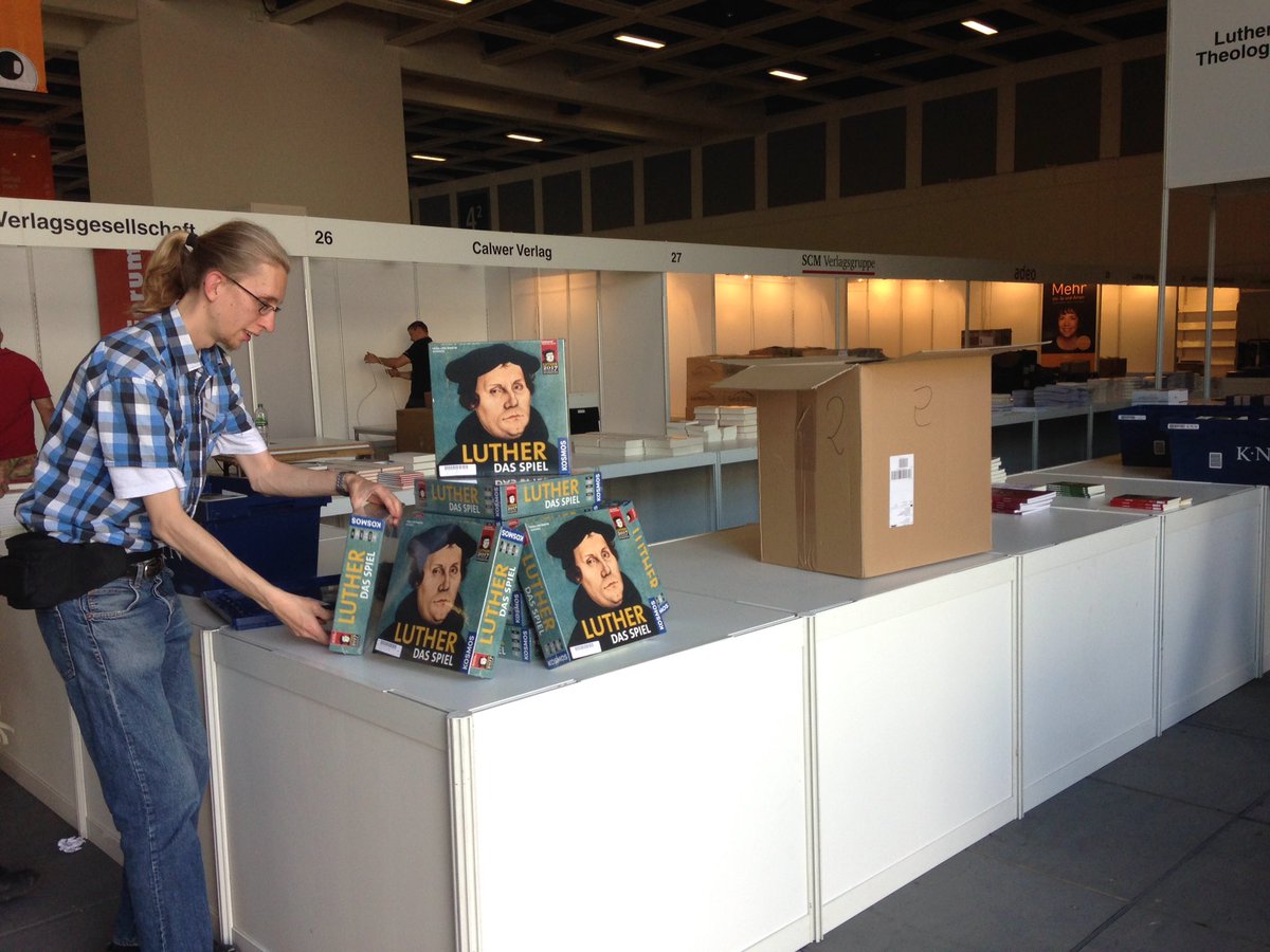 #Luther ist schon in #Berlin angekommen. #dekt17 #BehindtheScenes