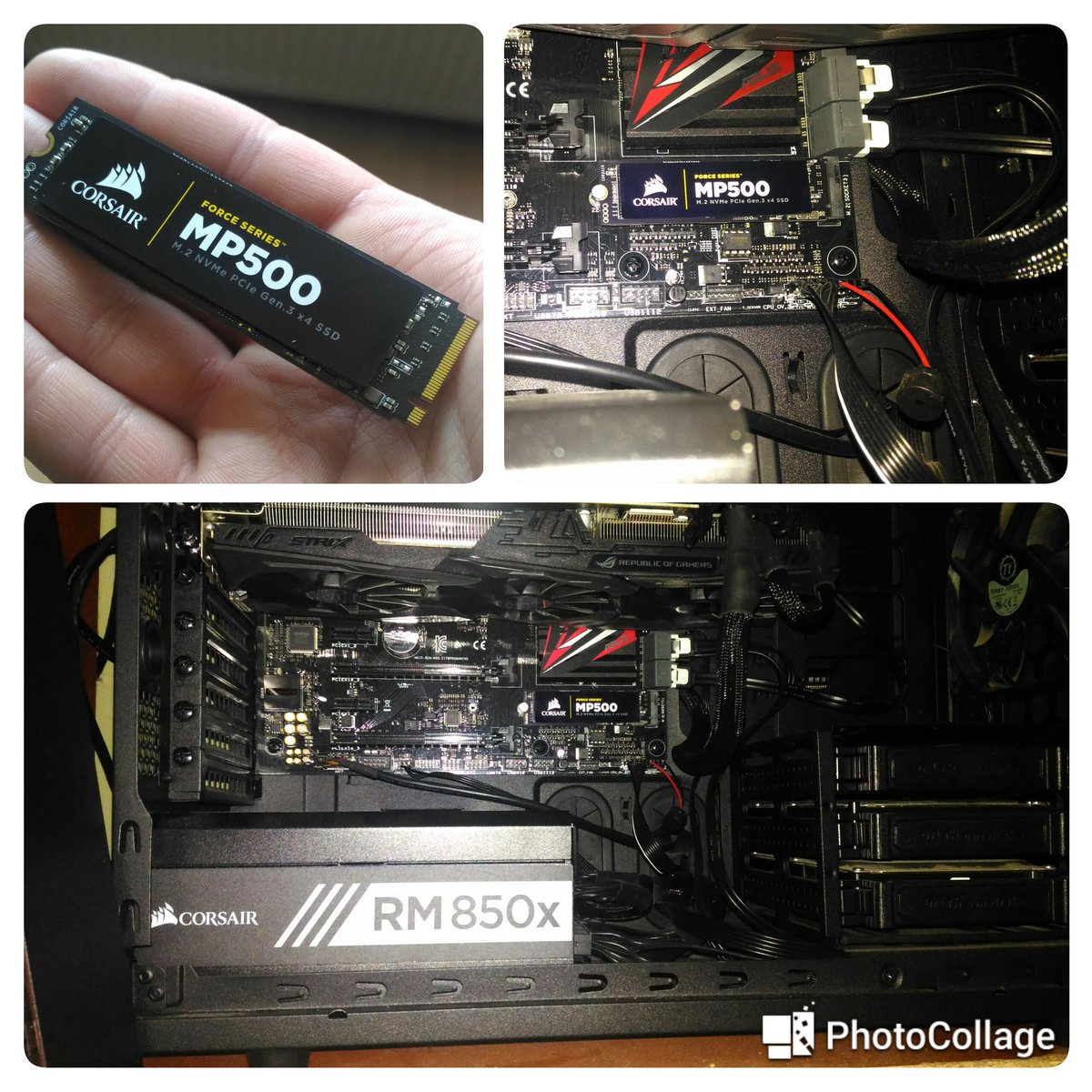 TankTheBassist's tweet photo. Új sebesség. Erre igaz a 'kicsi a bors, de erős' mondás.
#corsair #corsairmp500 #240GB #ssd #solidstatedrive #speed #m2_ssd #mypc #3000Mbps https://t.co/wASb14gOoJ