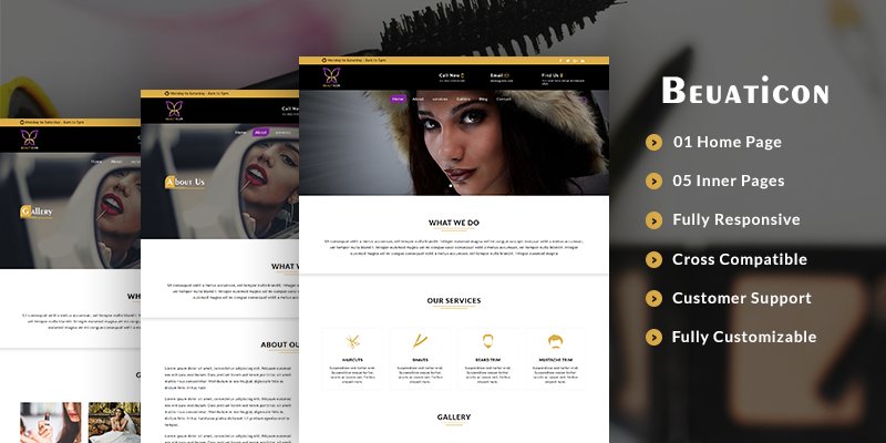 themevaultnet's tweet image. Free download this salon &amp;amp; beauty website html5 web template
#WebTemplate #HTML3 #CSS3 #Bootstrap