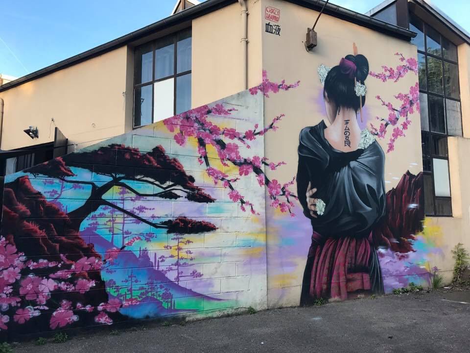 Evry c'est aussi des quartiers où les habitants portent des projets artistiques #WatUnescoEvry2017 #Evry