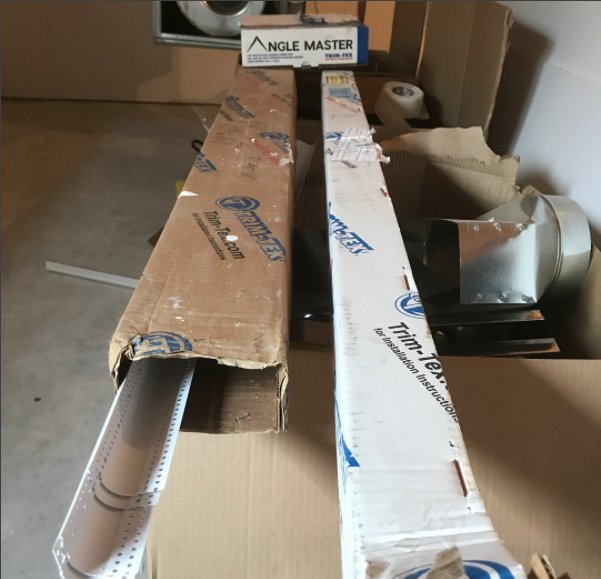 TrimtexDrywall's tweet image. 5th St. Construction in Saskatchewan, Canada rocking Angle Master and Mud Set Beads on this basement project! #anglemaster #construction