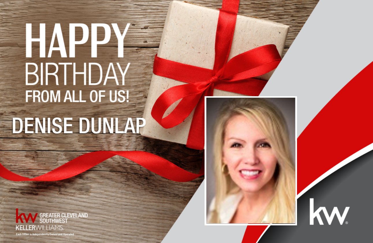 Happy Birthday Denise! May the dream that means most to you, start coming true this year! 