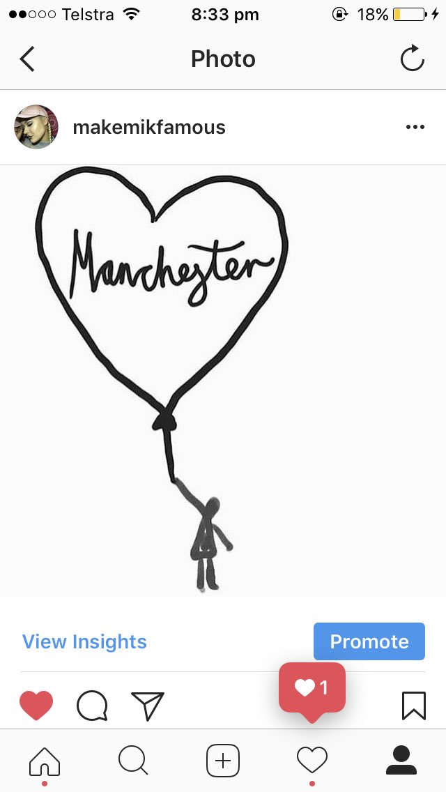 #PrayForMancester ❤