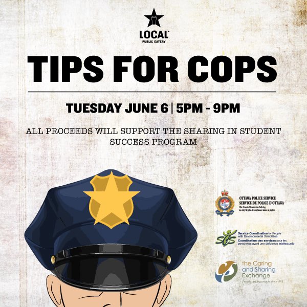 tipsforcops's tweet photo. Two more weeks #tipsforcops #annualfundraiser #ottawa @LOCALLansdowne @OttawaPolice @CS_Exchange @SCS_Ottawa https://t.co/iMeoJXve74